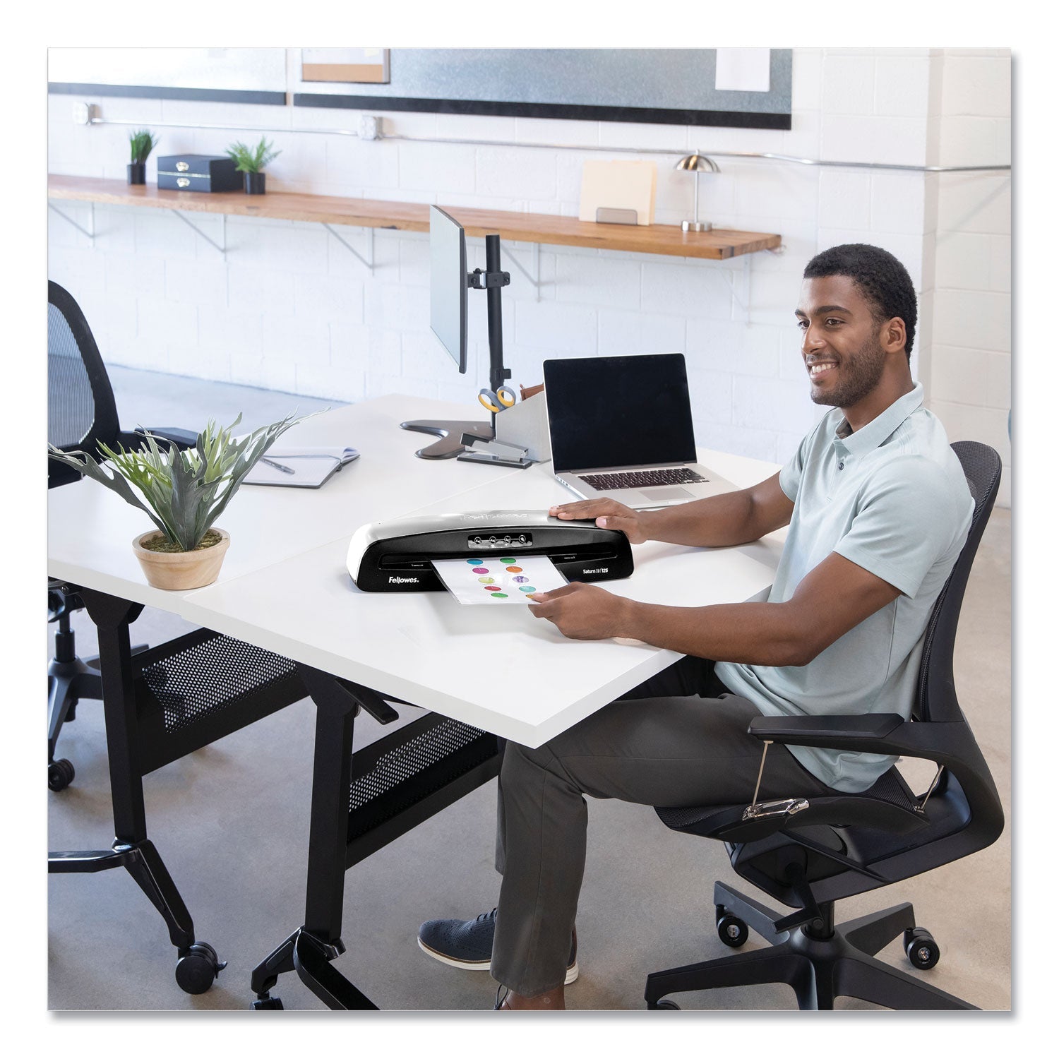Fellowes® Saturn3i Laminators, 12.5" Max Document Width, 5 Mil Max Document Thickness