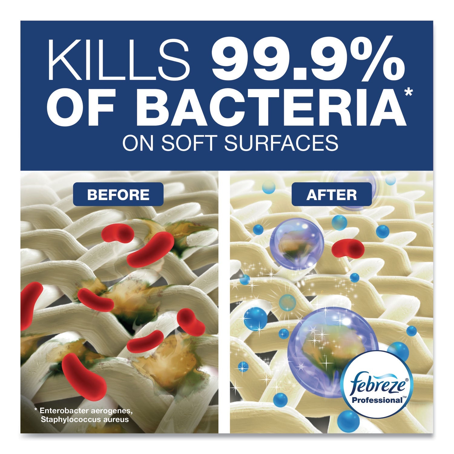 Febreze® Professional Sanitizing Fabric Refresher, Light Scent, 32 Oz Spray Bottle