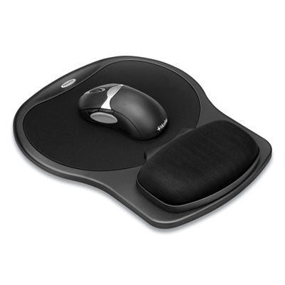 Fellowes® Easy Glide Gel Mouse Pad with Wrist Rest, 10 x 12, Black Flipcost Flipcost