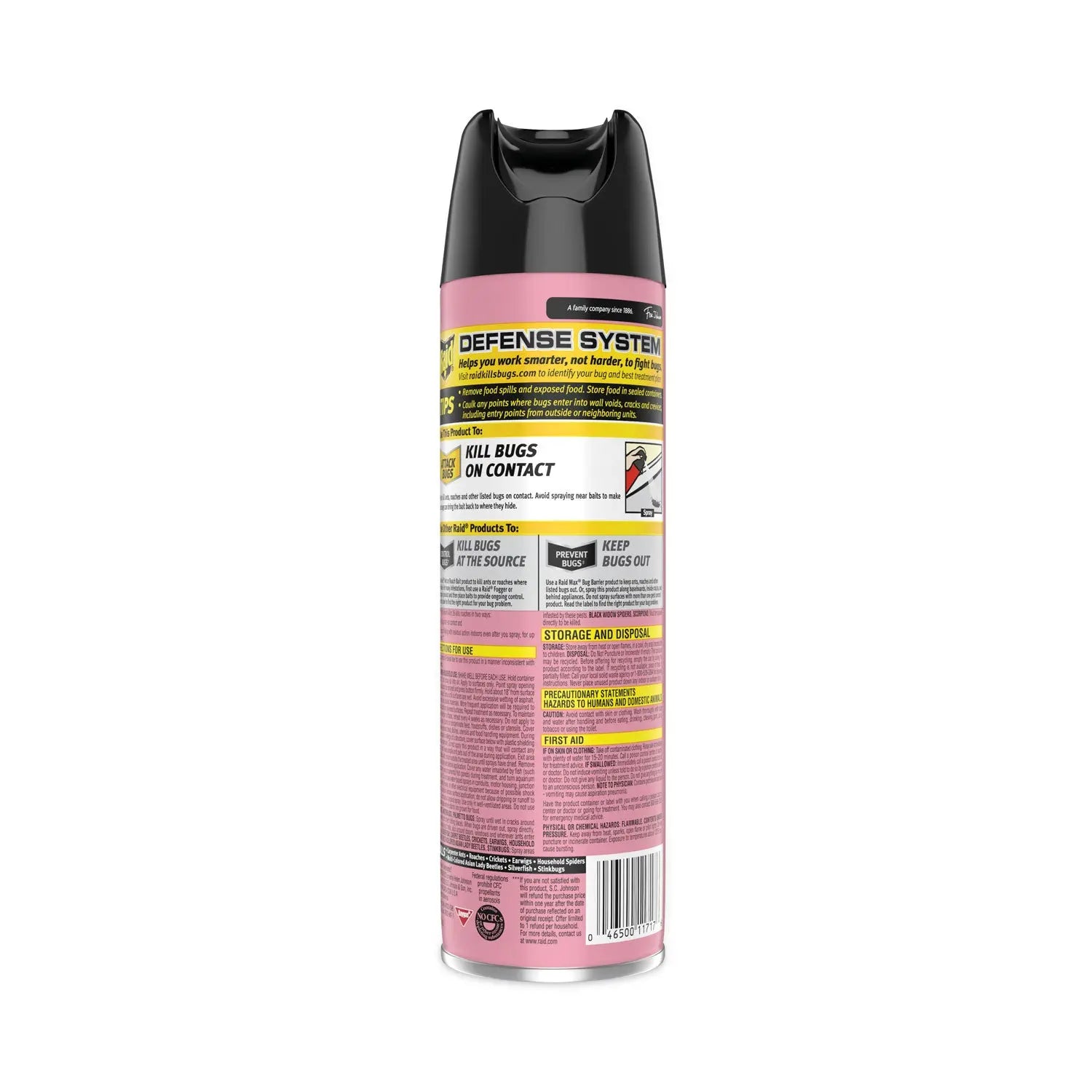 Fragrance Free Ant and Roach Killer, 17.5 oz Aerosol Spray Raid® Flipcost
