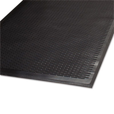 Guardian Clean Step Outdoor Rubber Scraper Mat, Polypropylene, 36 x 60, Black Flipcost Flipcost