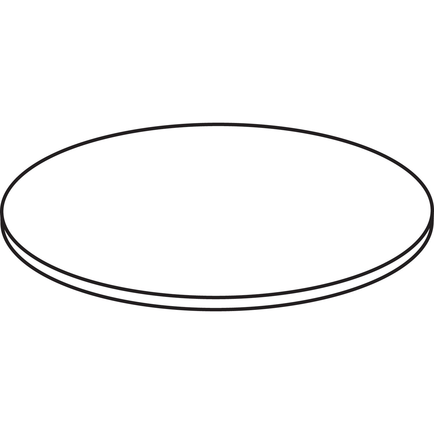 HON® 10500 Series Round Table Top, 42" Diameter, Harvest