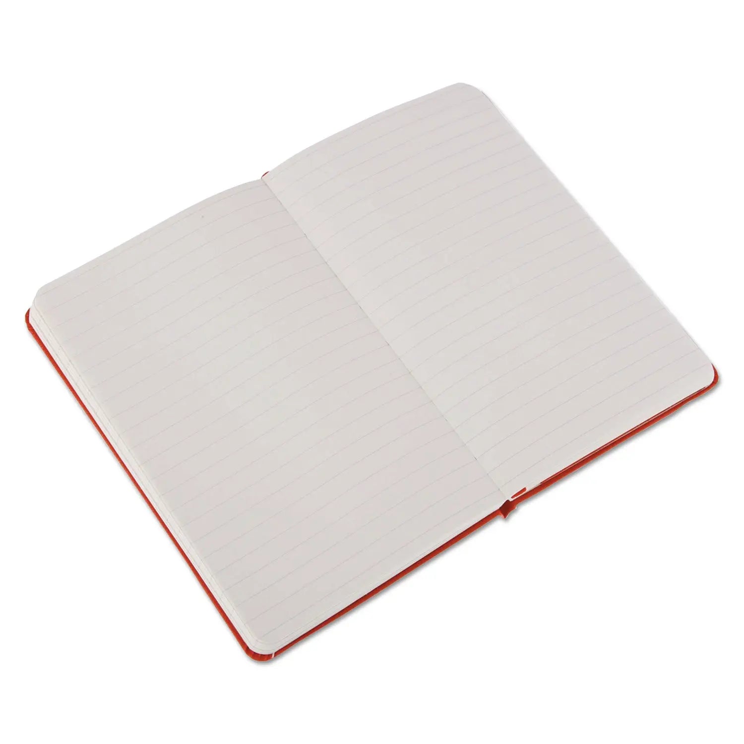 Hard Cover Notebook, 1-Subject, Narrow Rule, Red Cover, (192) 5.5 x 3.5 Sheets Moleskine® Flipcost