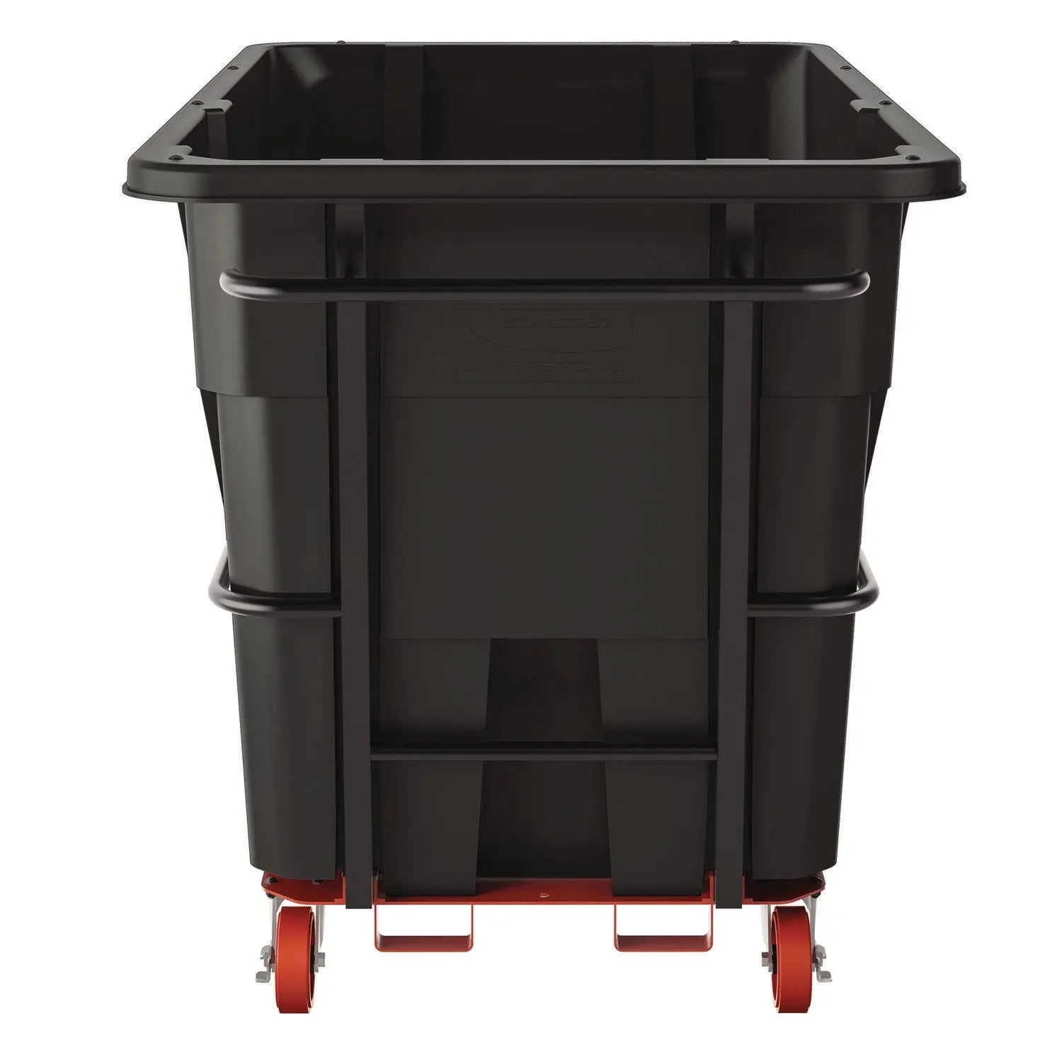 Heavy Duty Tilt Truck, 2 cu yd, Plastic, Black/Red Suncast Commercial® Flipcost