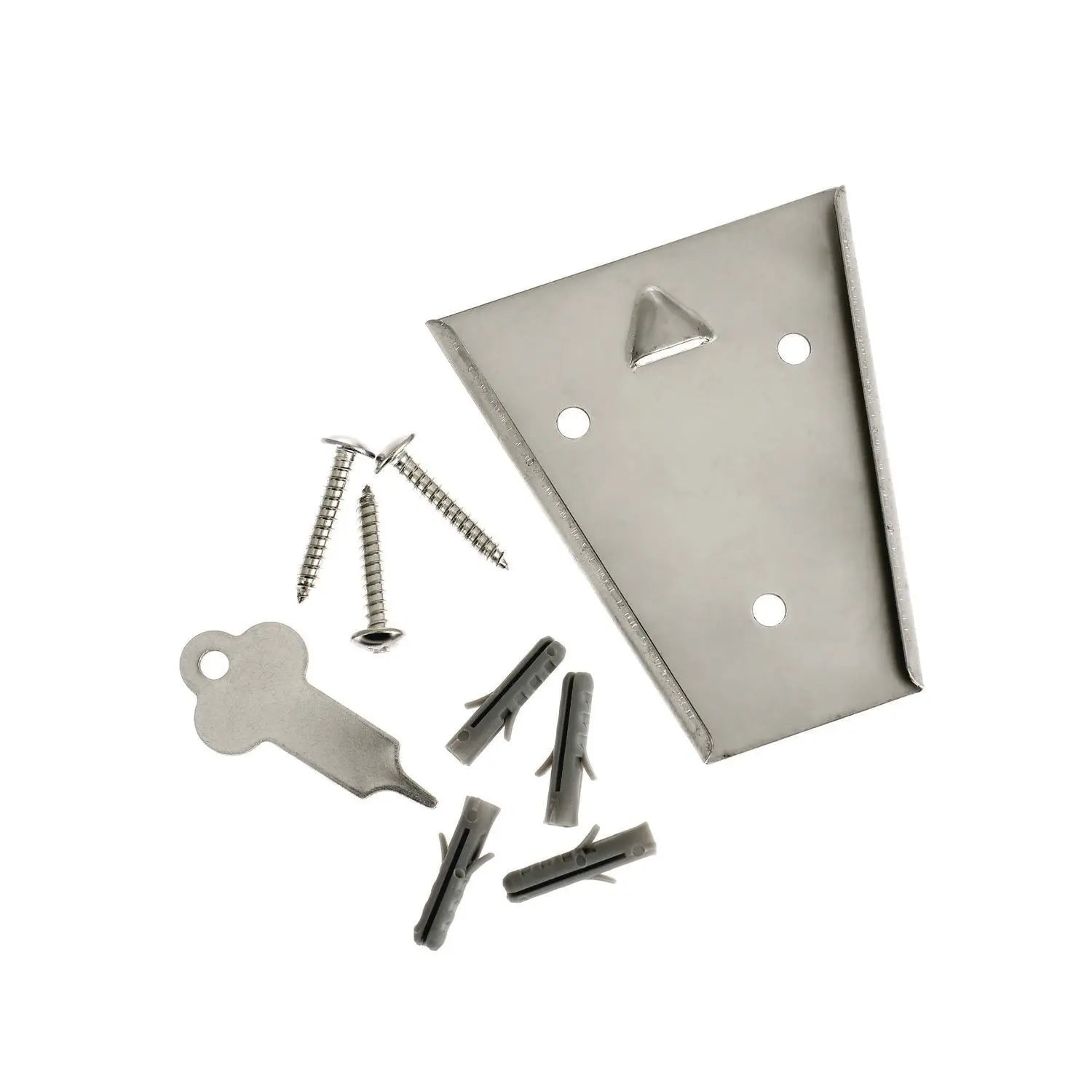 Horizontal Manual Surface-Mounted Stainless Steel Liquid Soap Dispenser, 40 oz, 2.8 x 8.1 x 4.8, Brushed Stainless Steel Alpine Industries Flipcost