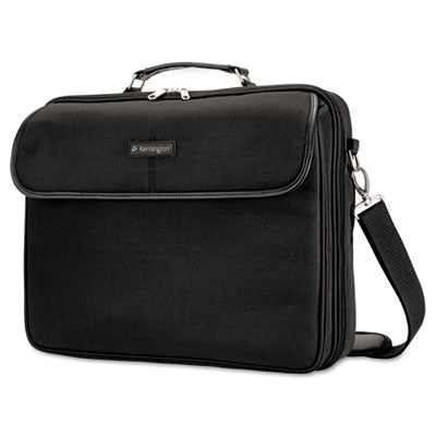 Kensington® Simply Portable 30 Laptop Case, Fits Devices Up to 15.6", Polyester, 15.75 x 3 x 13.5, Black Flipcost Flipcost