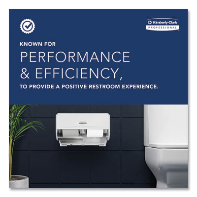 Kimberly-Clark Professional* JRT Jr. Escort Jumbo Bathroom Tissue Dispenser, 13.33 x 5.75 x 16, Smoke Flipcost Flipcost