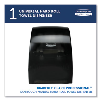 Kimberly-Clark Professional* Sanitouch Hard Roll Towel Disp, 12.63 x 10.2 x 16.13, Smoke Flipcost Flipcost
