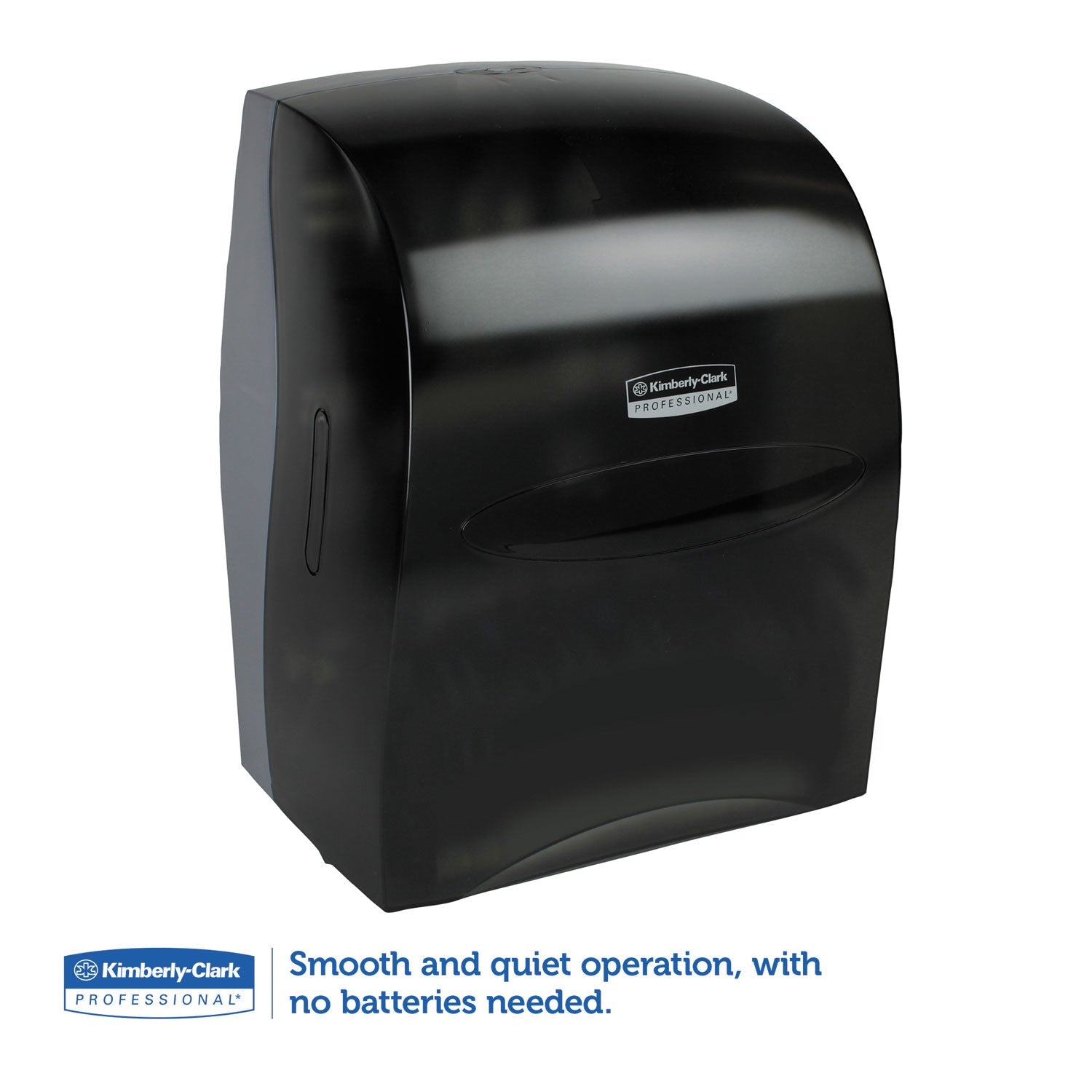 Kimberly-Clark Professional* Sanitouch Hard Roll Towel Dispenser, 12.63 X 10.2 X 16.13, Smoke