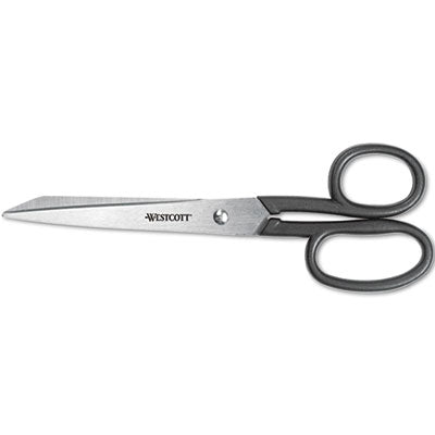 Kleencut Stainless Steel Shears, 8" Long, 3.75" Cut Length, Black Straight Handle Flipcost Flipcost