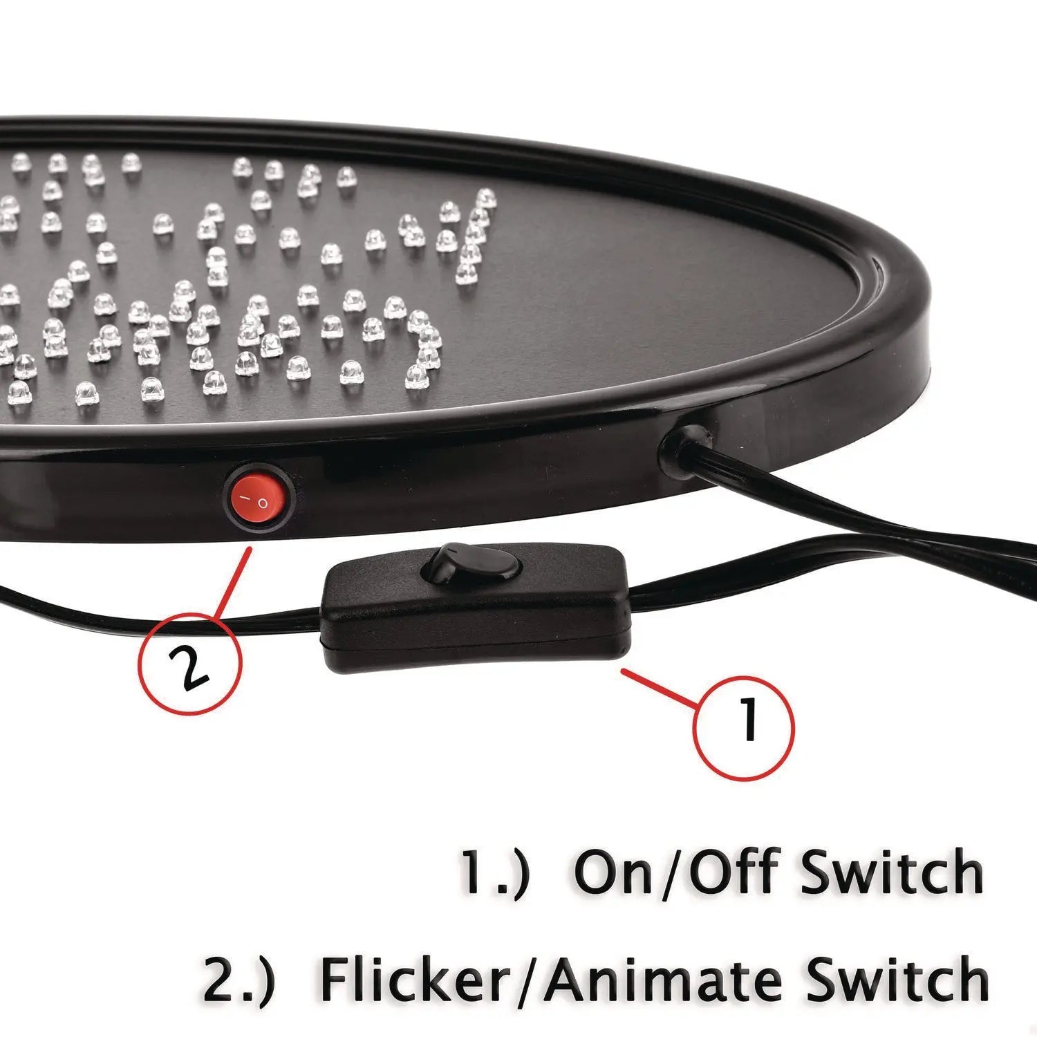 LED Oval Pizza Sign, 23 x 14, Black Frame, Green/Orange/Red/White Graphics Alpine Industries Flipcost