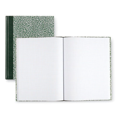 National® Lab Notebook, Wide/Legal Rule, Green Marble Cover, (96) 10.13 x 7.88 Sheets Flipcost Flipcost