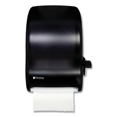Lever Roll Universal Roll Towel Dispenser, Classic, 12.94 x 9.25 x 16.5, Transparent Black Pearl Flipcost Flipcost