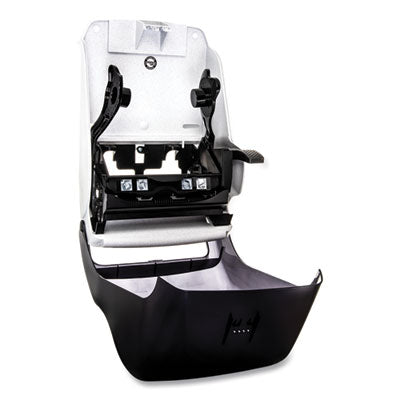 Lever Roll Universal Roll Towel Dispenser, Classic, 12.94 x 9.25 x 16.5, Transparent Black Pearl Flipcost Flipcost