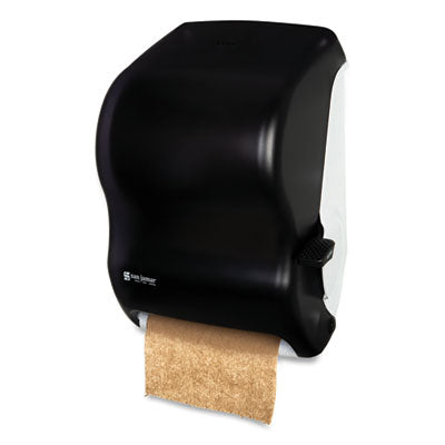 Lever Roll Universal Roll Towel Dispenser, Classic, 12.94 x 9.25 x 16.5, Transparent Black Pearl Flipcost Flipcost