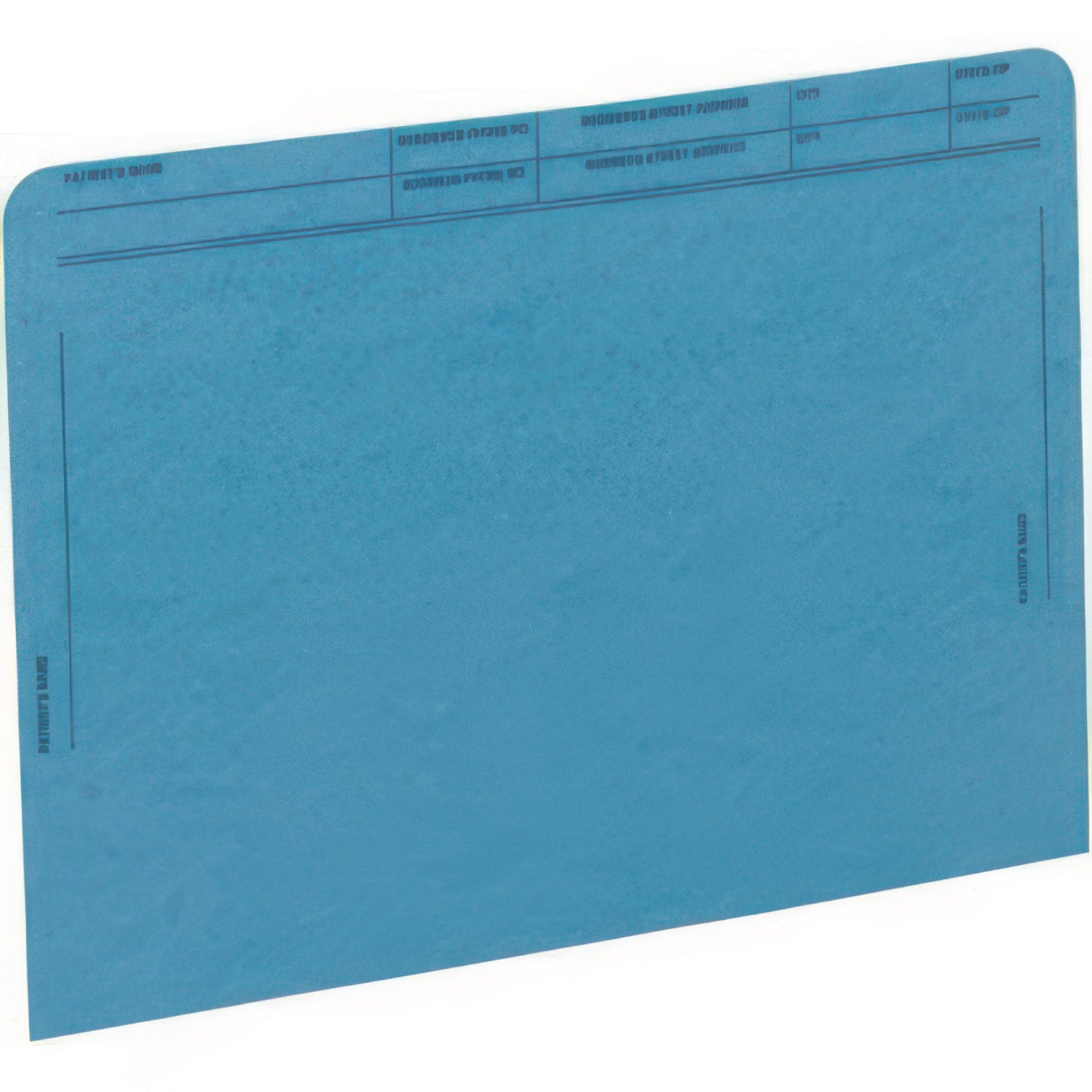 Medical Arts Press® Patient File Pocket, Letter Size, Blue, 50/Box
