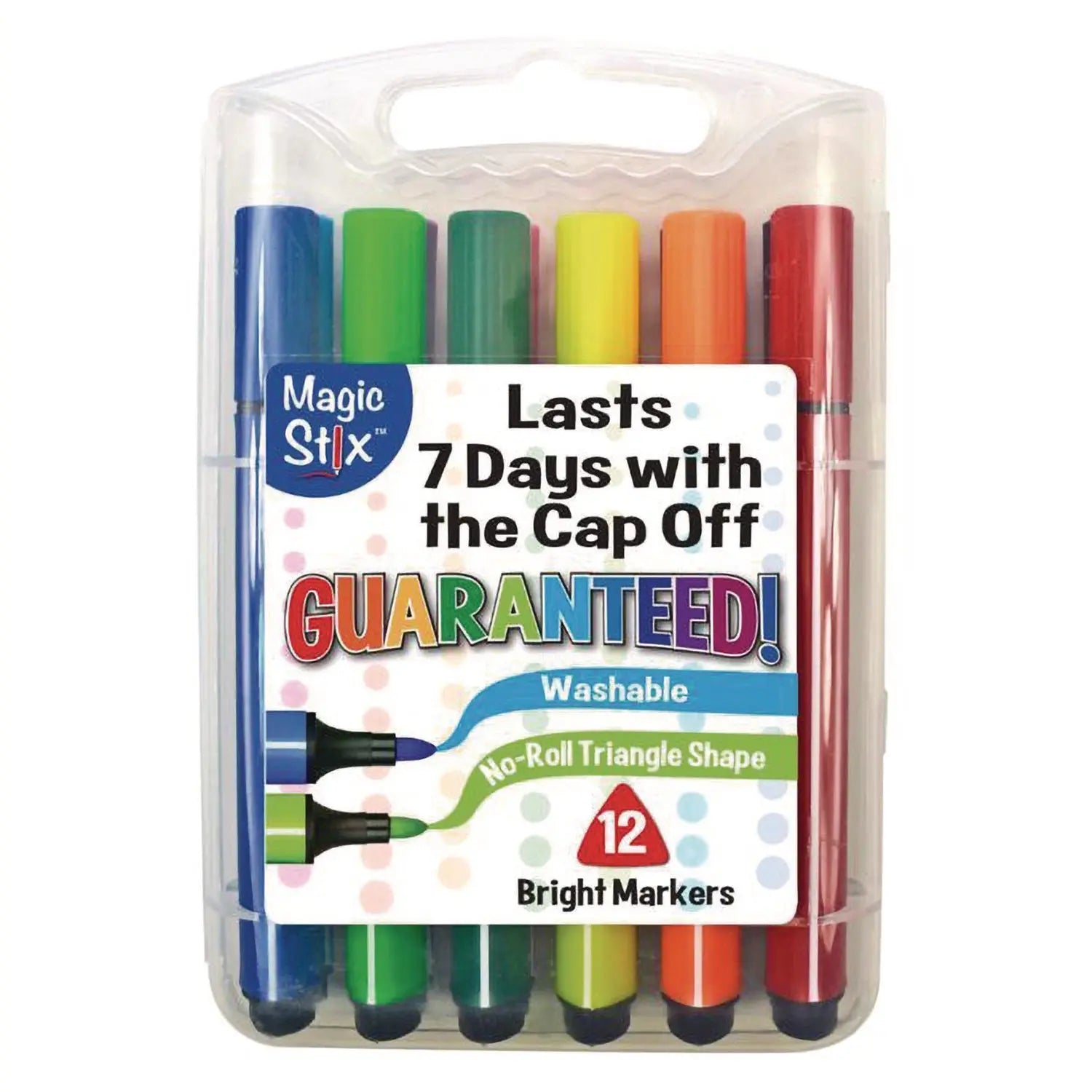 Magic Tri Stix Set, 12 Assorted Colors, 12/Set, 48 Sets/Carton TPG Creations™ Flipcost