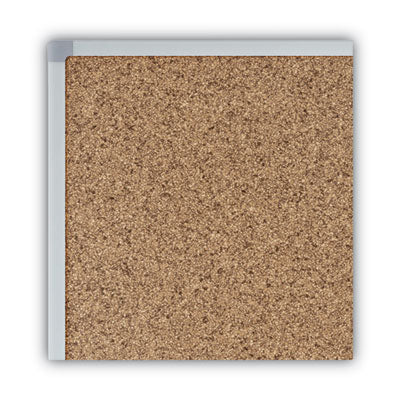 Mead® Economy Cork Board with Aluminum Frame, 24 x 18, Tan Surface, Silver Aluminum Frame Flipcost Flipcost