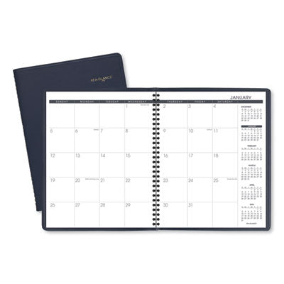 Monthly Planner Navy Cover 15-Month, 11 x 9, (Jan to Mar): 2024 to 2025 Flipcost Flipcost
