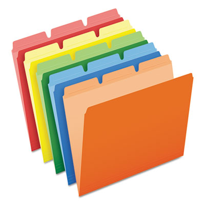 Pendaflex® Ready-Tab Reinforced File Folders, 1/3-Cut Tabs: Assorted, Letter Size, Assorted Colors, 50/Pack Flipcost Flipcost