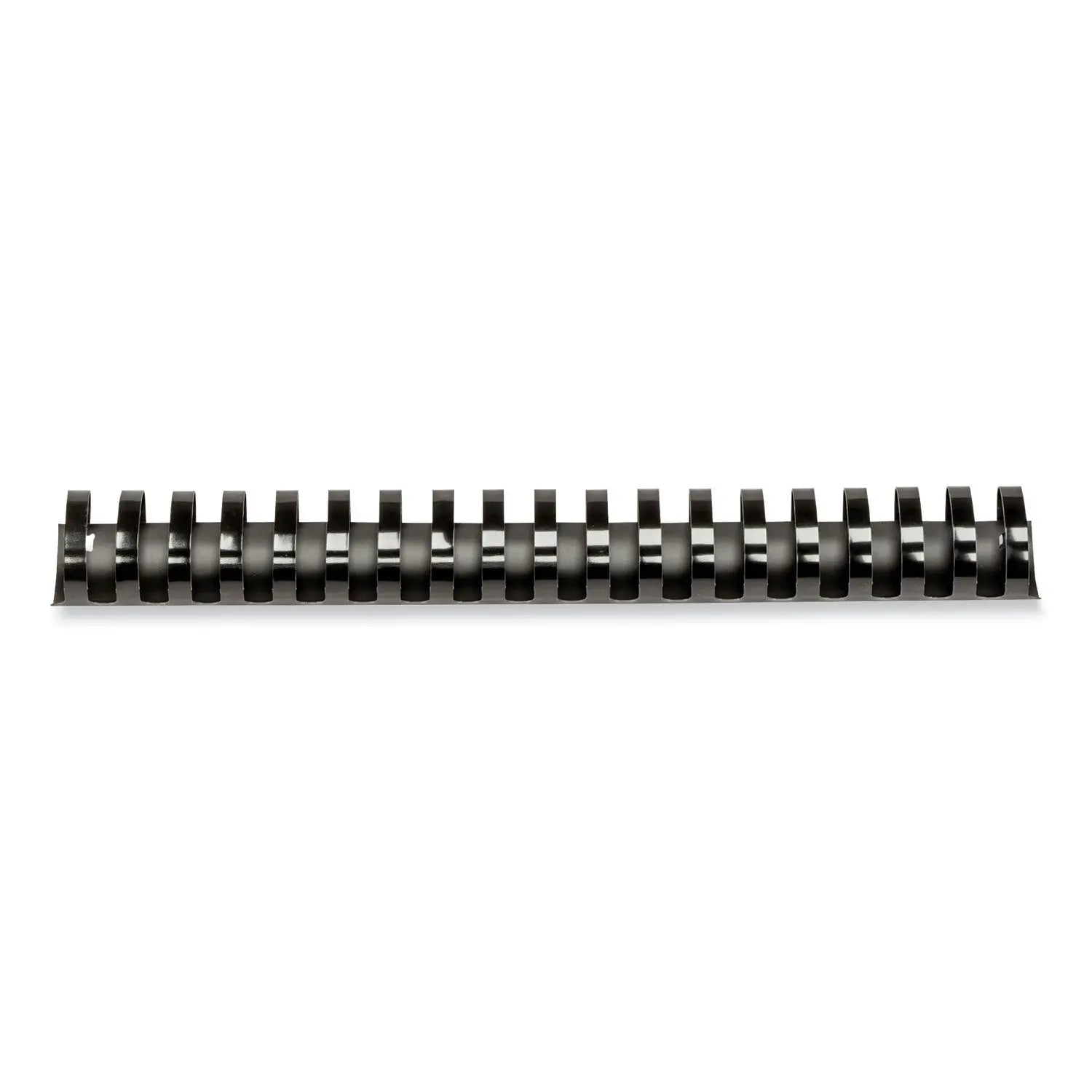 Plastic Comb Bindings, 1 1/2" Diameter, 340 Sheet Capacity, Black, 50/Pack Fellowes® Flipcost