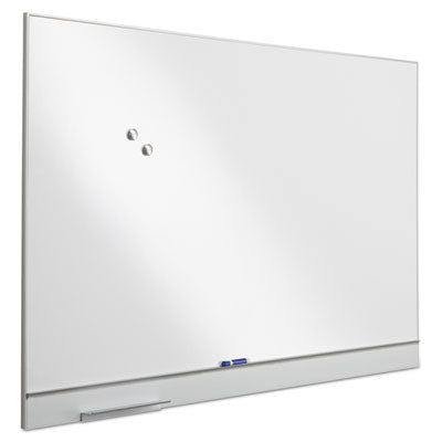 Polarity Magnetic Dry Erase White Board, 72 x 46, White Surface, Silver Aluminum Frame Flipcost Flipcost