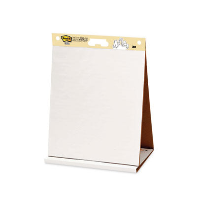 Post-it® Easel Pads Super Sticky Original Tabletop Easel Pad with Self-Stick Sheets, Unruled, 20 x 23, White, 20 Sheets Flipcost Flipcost