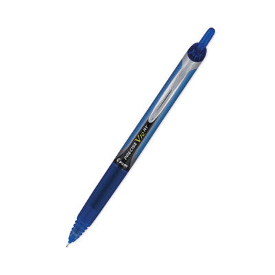 Precise V10RT Roller Ball Pen, Retractable, Bold 1 mm, Blue Ink, Blue Barrel, Dozen Flipcost Flipcost