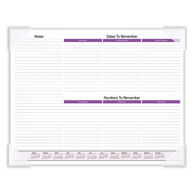 Puppies Monthly Desk Pad Calendar, Puppies Photography, 22 x 17, White Sheets, Clear Corners, 12-Month (Jan to Dec): 2024 Flipcost Flipcost