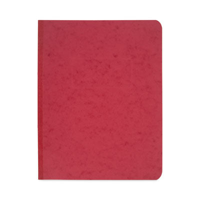Pressboard Report Cover with Tyvek Reinforced Hinge, Two-Piece Prong Fastener, 3" Capacity, 8.5 x 11, Red/Red Flipcost Flipcost