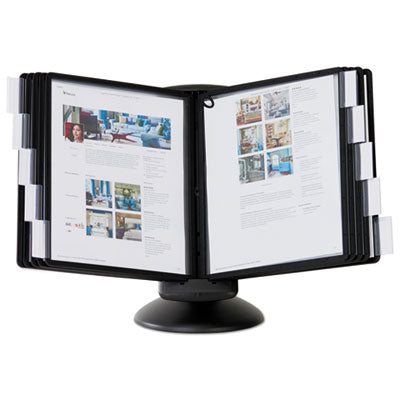 SHERPA Motion Desk Reference System, 10 Panels, Black Borders Flipcost Flipcost