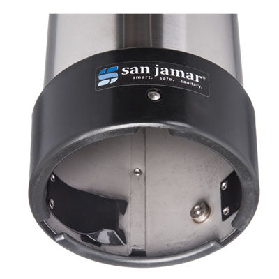 San Jamar® Large Water Cup with Removable Cap, For 12 oz to 24 oz Large Stainless Steel Cup Dispenser Flipcost Flipcost