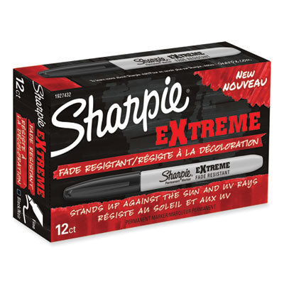 Sharpie® Extreme Marker, Fine Bullet Tip, Black, Dozen Flipcost Flipcost