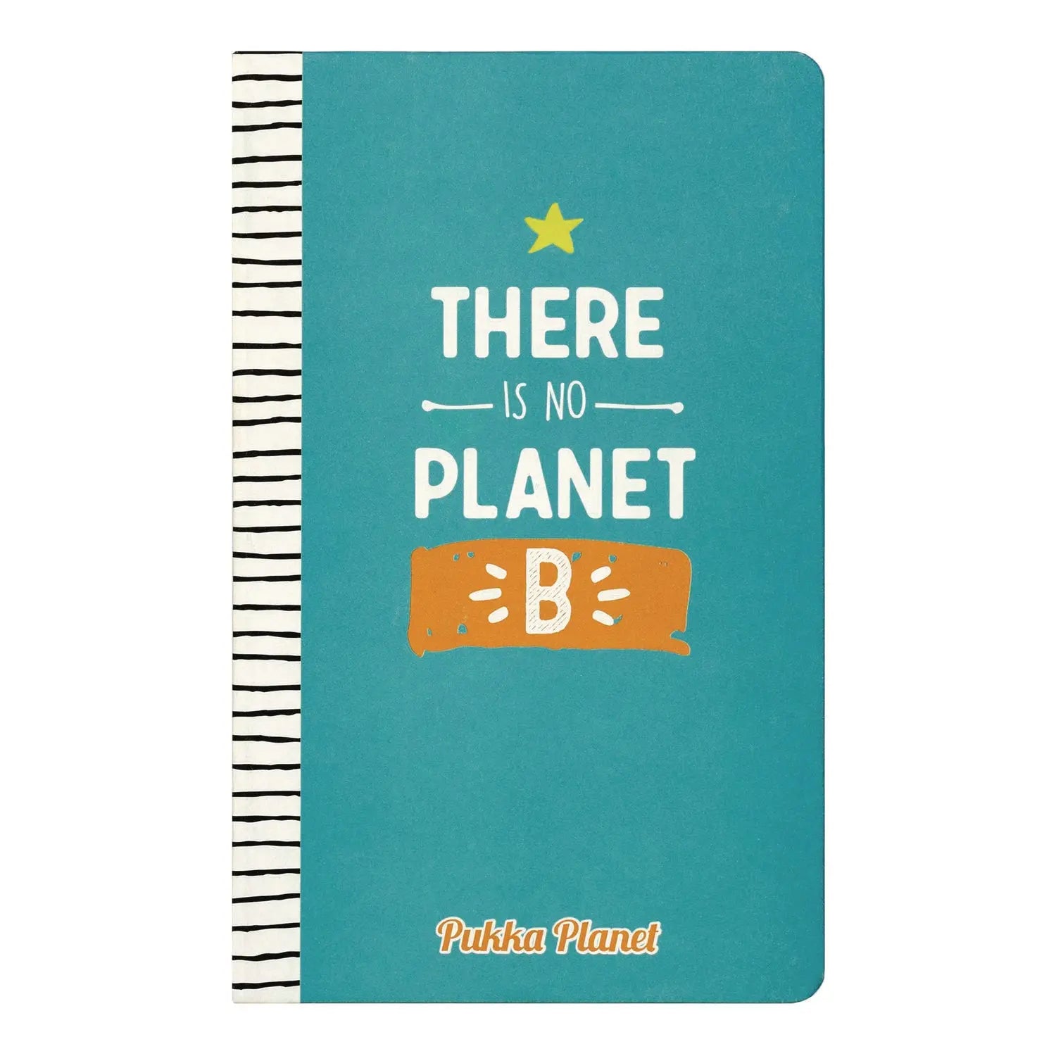 Soft Cover Eco Notebook, 1-Subject, Medium/College Rule, Turquoise/Multicolor Cover, (96) 8.3 x 5.8 Sheets