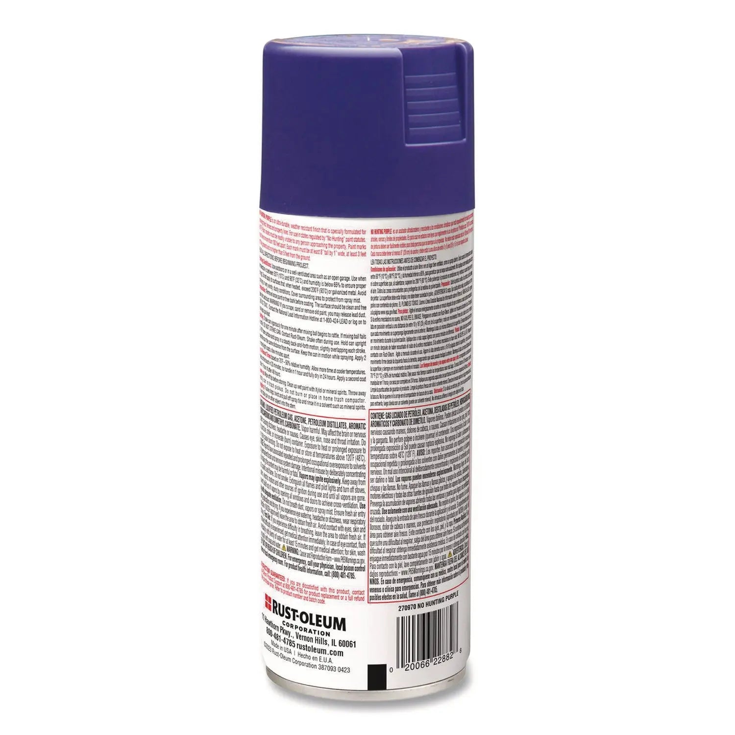 Specialty No Hunting Purple Spray Paint, Flat No Hunting Purple, 12 oz Aerosol Can, 6/Carton Rust-Oleum® Flipcost