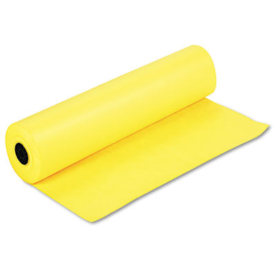 Spectra ArtKraft Duo-Finish Paper, 48 lb Text Weight, 36" x 1,000 ft, Canary Yellow Flipcost Flipcost