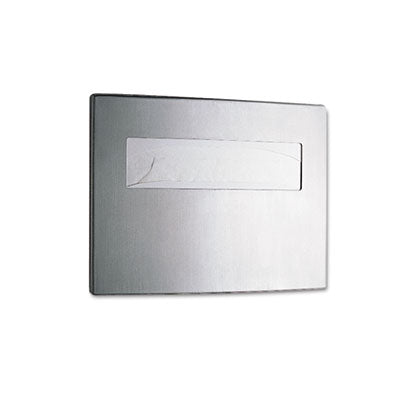 Stainless Steel Toilet Seat Cover Dispenser, ConturaSeries, 15.75 x 2.25 x 11.25, Satin Finish Flipcost Flipcost
