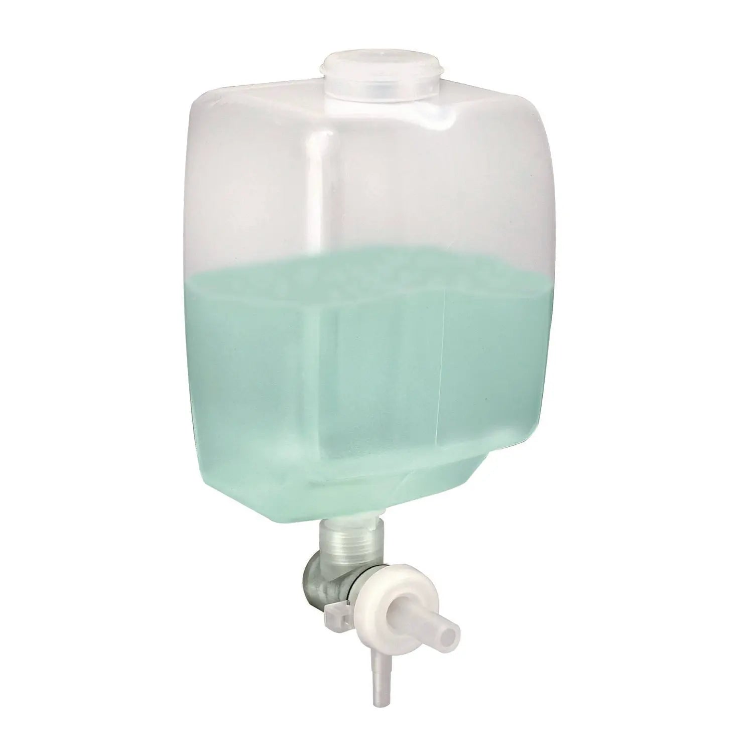 Surface Mounted Soap and Hand Sanitizer Dispenser, 27 oz, 4.1 x 4.6 x 9.6, Gray Alpine Industries Flipcost