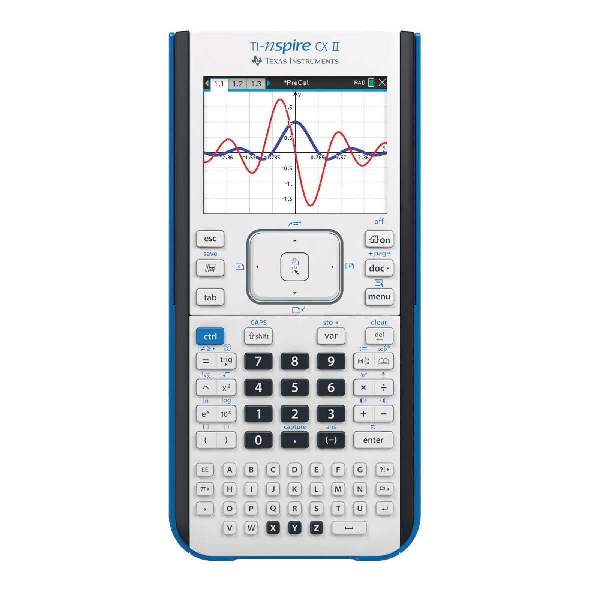 Texas Instruments TI-Nspire CX II Graphing Calculator, 10-Digit LCD