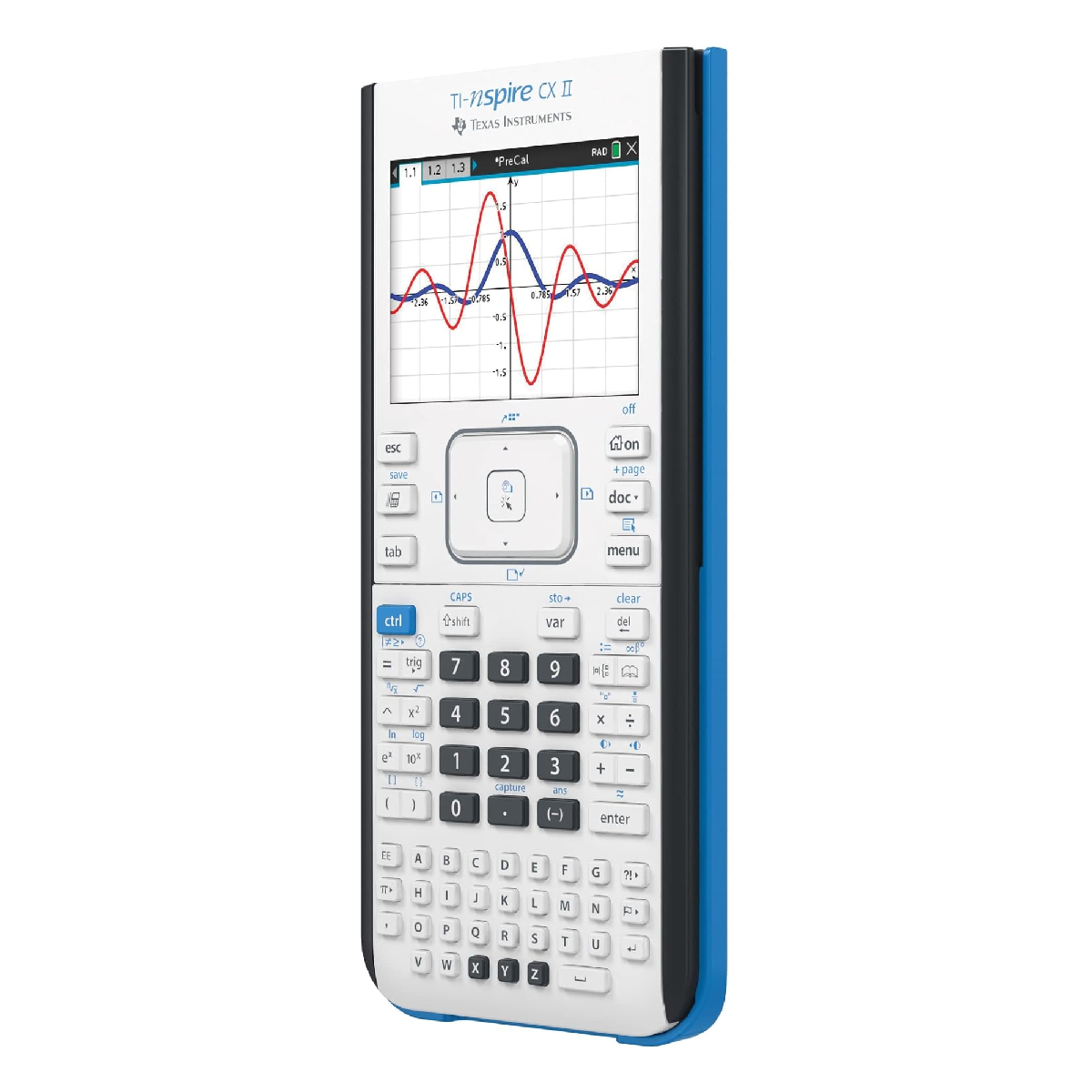 Texas Instruments TI-Nspire CX II Graphing Calculator, 10-Digit LCD
