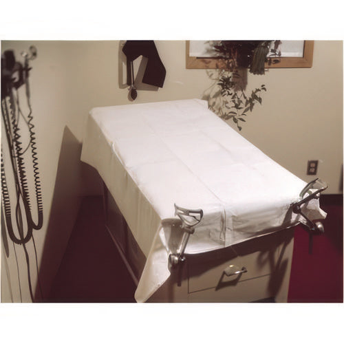 TIDI® Disposable Tissue Drape Sheets, 40 x 60, White, 100/Carton