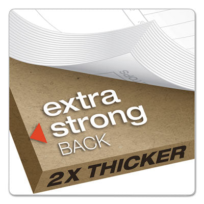 TOPS™ JEN Action Planner, 1-Subject, Narrow Rule, Black Cover, (84) 8.5 x 6.75 Sheets Flipcost Flipcost