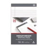 TRU RED™ Notepads, Narrow Rule, 50 White 5 x 8 Sheets, 6/Pack