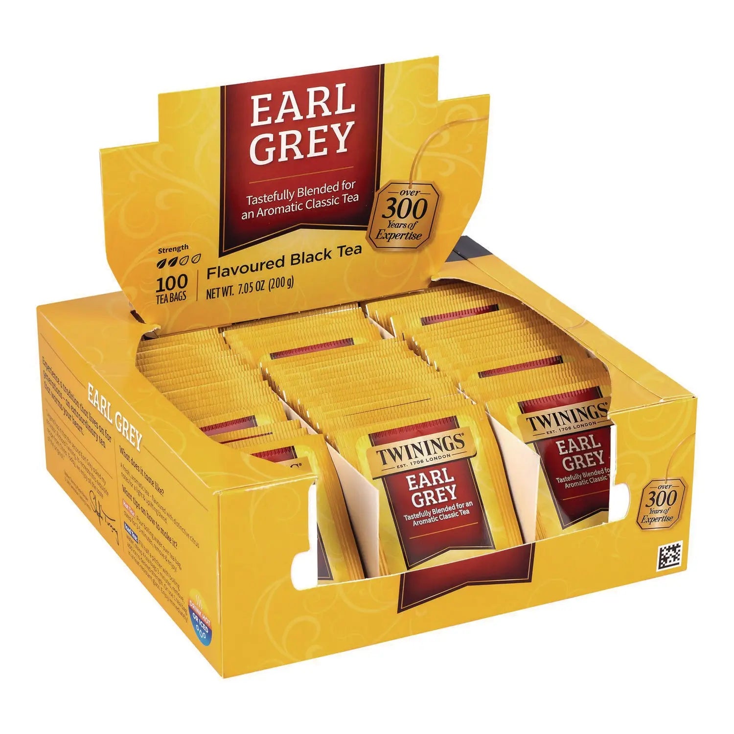 Tea Bags, Earl Grey, Individually Wrapped, 100/Carton TWININGS® Flipcost