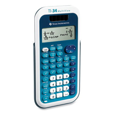 Texas Instruments TI-34 MultiView Scientific Calculator, 16-Digit LCD Flipcost Flipcost
