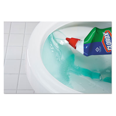 Clorox® Toilet Bowl Cleaner with Bleach, Fresh Scent, 24 oz Bottle