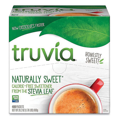 Truvia® Natural Sugar Substitute, 0.07 oz Packet, 1,000/Carton