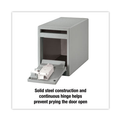 UC025K Silver Safe Box UC025K 0.23 cu ft, 6 x 12.3 x 8.5, Silver Flipcost Flipcost