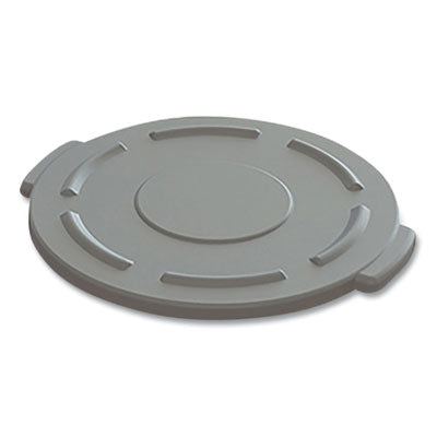 Value-Plus Gator Container Lids, For 20 gal, Flat-Top, 20.4" Diameter, Gray Flipcost Flipcost