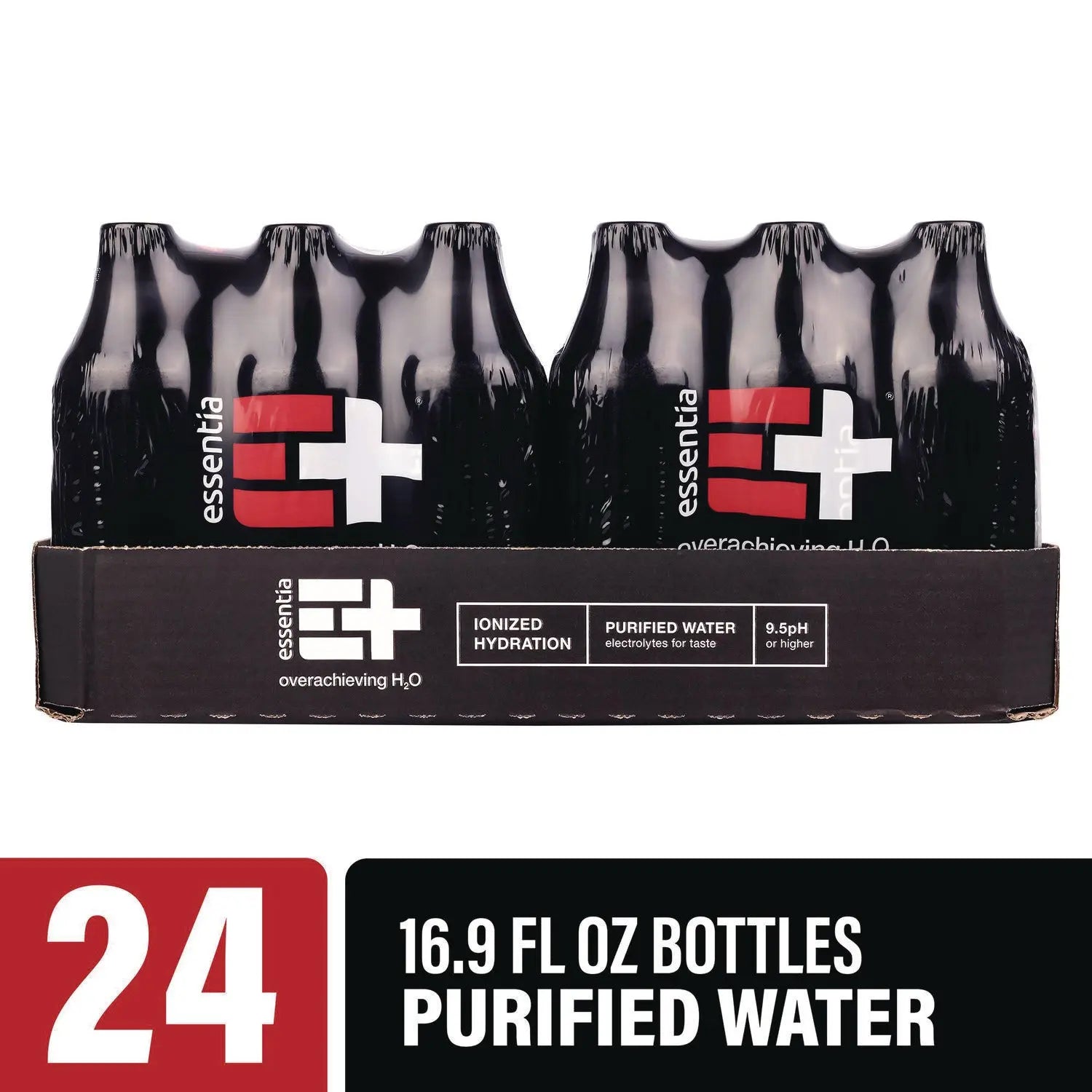 Water, 16.9 oz Bottle, 24/Pack Essentia® Flipcost